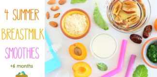Breast milk recipes to give your baby