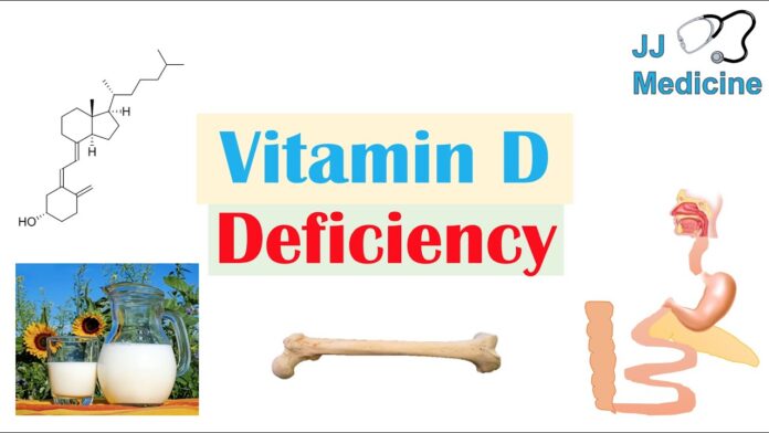 Why is there a chronic vitamin D deficiency?